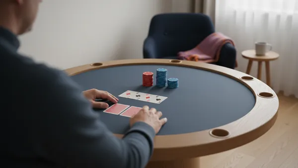 Online poker er en underholdende hobby – illustration